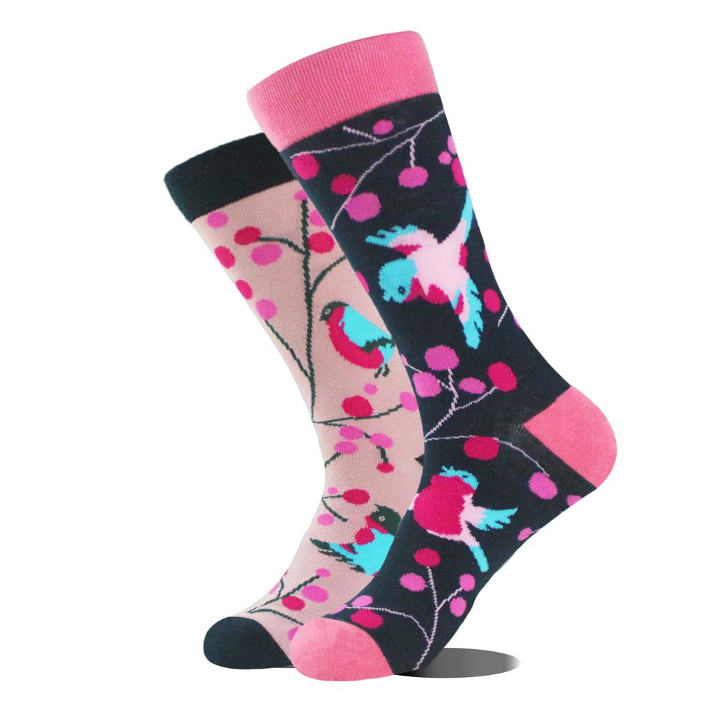 Новые модные носки креативные асимметричные хлопковые носки с изображением животных AB персонализированные популярные уличные жаккардовые парные носки