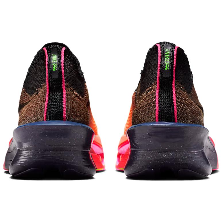Nike Air Zoom Alphafly Next% 3 Дышащие и упругие беговые кроссовки Женские Черно-оранжевые IO9559-800