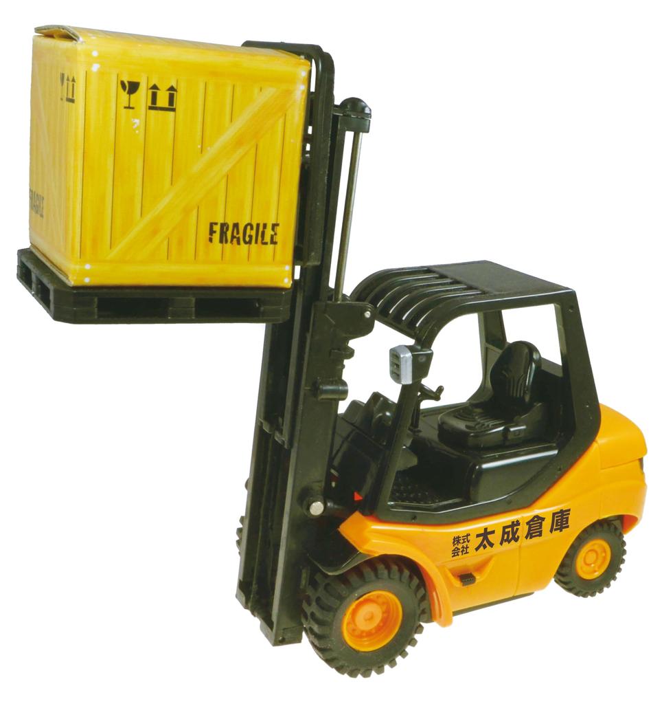 Doyusha 2.4GHz RC Construction Machine 1/20 Mini Forklift Orange Electric Radio Control