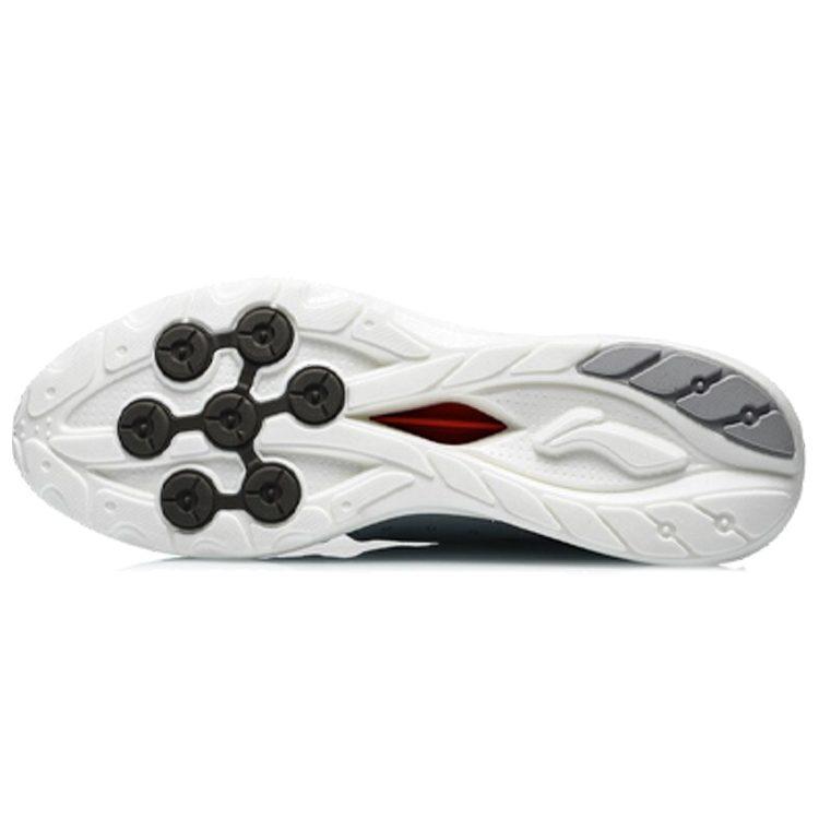 Li Ning Амортизирующие Нескользящие Износостойкие Легкие Низкие Беговые Кроссовки Мужские Каменно-серые ARBR001-2