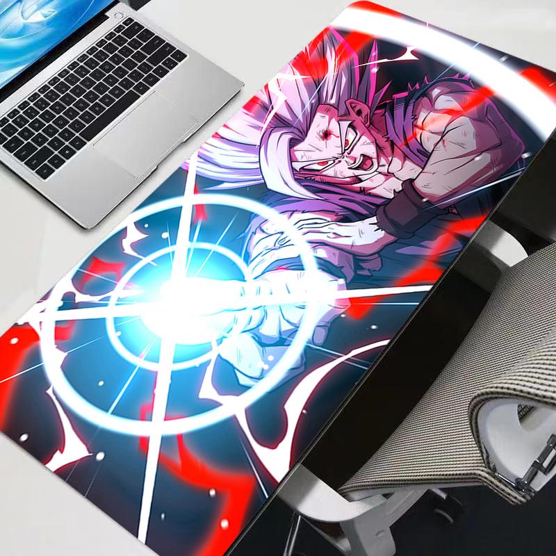 New Mouse mat Gaming Keyboard Rug Laptop Japan Cool Anime Mouse Pad XXL Black DBZ Dragon Ball Desk Mat PC Gamer Carpet Mousepad