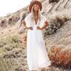 Bamboo Waist-Tie Skirt & Cardigan Beach Cover-Up for Women
