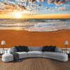 Пейзаж, пляж, закат, гобелен, настенный, большой, красивый, для спальни, для спальни