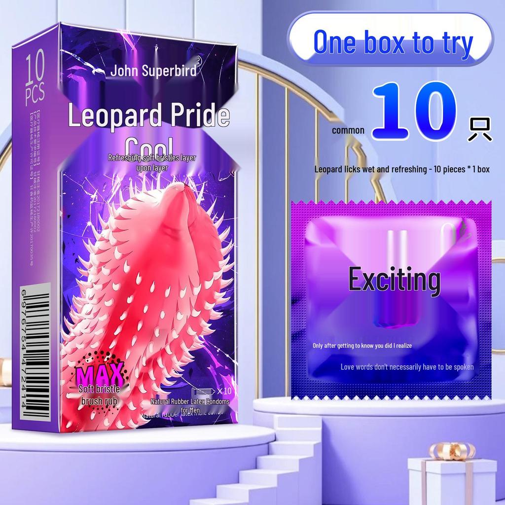 Q-Point Ultra-Thin 001 Long-Lasting Pleasure Delay Condoms with Hyaluronic Acid
