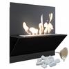Wall Mounted Bioethanol Fireplace BESTA TÜV Set