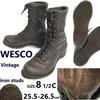 60s 70s Vintage WESCO Jobmaster Iron Studs Spike Sole Logger Boots Brown Size 8.5C 25.5 26.0 26.5(USED)