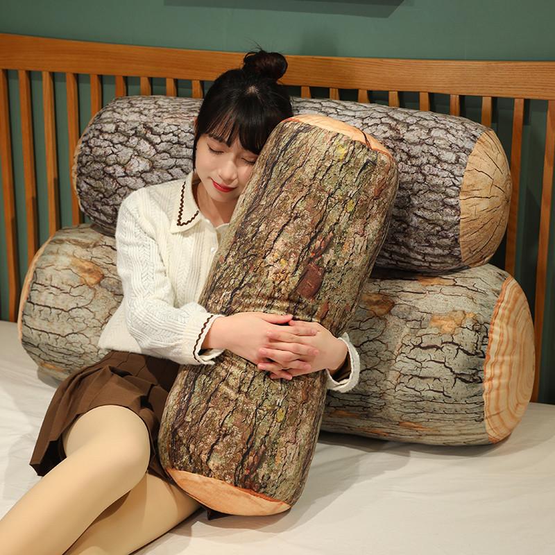 1cp 50/70/90 см 3d имитация пня подушка плюшевая игрушка креативная подушка для большого дерева подушка подушка подарок на день рождения подушка для шеи
