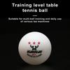 60 шт. мячи для пинг-понга эластичные ударопрочные не легко деформируемые мячи для настольного тенниса из АБС-пластика для отдыха и развлечений