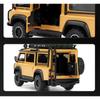 1/32 Land Range Rover Defender Van Alloy Camping Car Model Diecasts Metal Toy Off-Road Vehicles Car Model Sound Light Kids Gifts