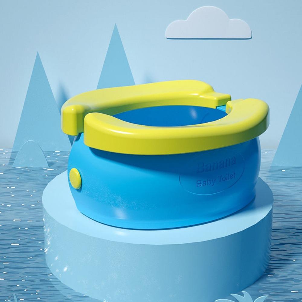 Portable Folding Kids Potty, Unisex Baby Travel Toilet, Emergency Car Seat Potty for Outdoor Trip
