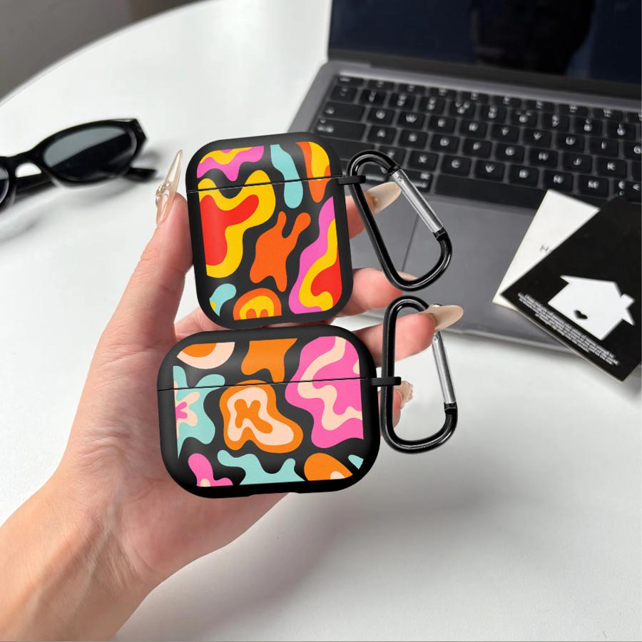 Чехлы для наушников Чехол-обложка Для Airpods 4 Pro2 3 2 Pro3 Pro 1 Креативные узоры