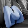 Lumbar Support Pillow Car Waist Cushion Ergonomic Design Soft Breathable Lower Back Support Pillow Memory Foam Seat Cushion