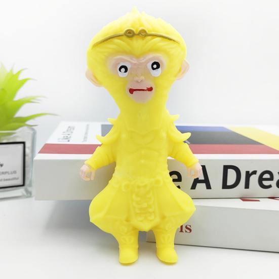Wukong Squeeze Toy Медленный отскок Снятие стресса Тревога Портативный Дети Подростки Взрослые Обезьяна