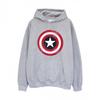 Mens Distressed Shield Hoodie