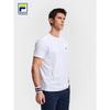 Fila Мужская классическая вязаная футболка с круглым вырезом и коротким рукавом