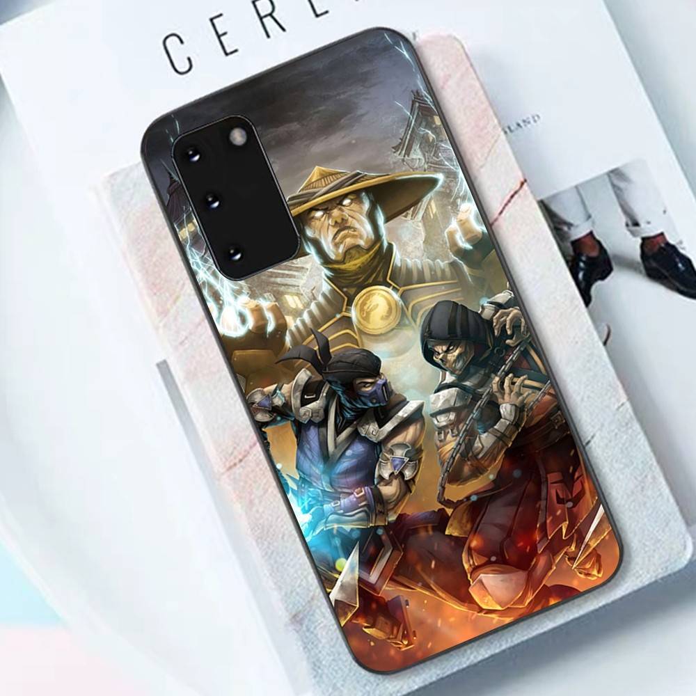 Game M-Mortal K-Kombat Phone Case For Samsung S 24 fe 25 Ultra plus 20 lite 21 30 22 23 24 22 Ultra 5G Fundas