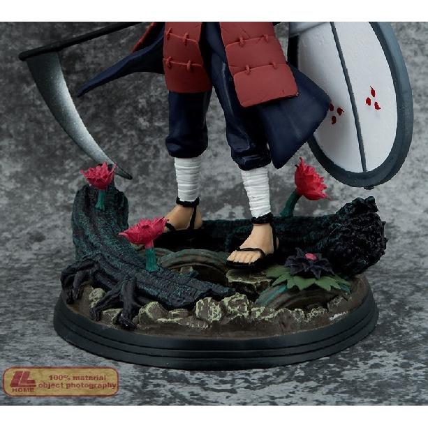 Anime Ninja Shippuden Uchiha Madara Circular Fan Battle Figure Statue Toy Gift