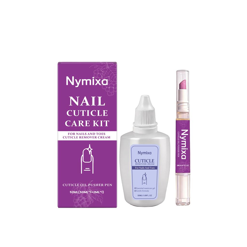 Nymixa Nail cuticle care set Softening Cuticles, Moisturizing Around the Nails, Hand and Nail Care Set