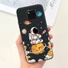 Чехол для Huawei Mate 20 Pro Задняя крышка Mate 20 Мягкий матовый жидкий силикон Funda Mate20 20Pro Coque Корпус Астронавт Динозавр