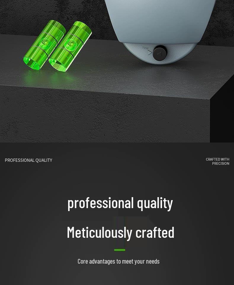 High-Precision Automatic Laser Level with Infrared 90° Line Marker