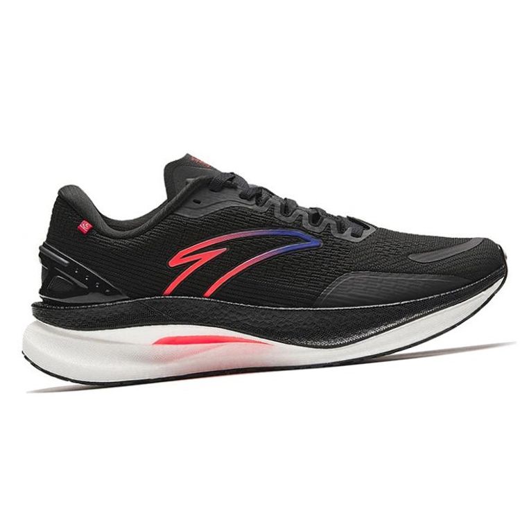 Anta Champion 2 Pro Nitrogen Technology Comfortable Fabric Shock Absorption Durable Low-Top Running Shoes Men Running Shoes Black 112345582-4