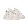 (PS) Кроссовки Balenciaga Triple S с логотипом 'Белый и розовый технический материал' Детские 654251W2FAB9050