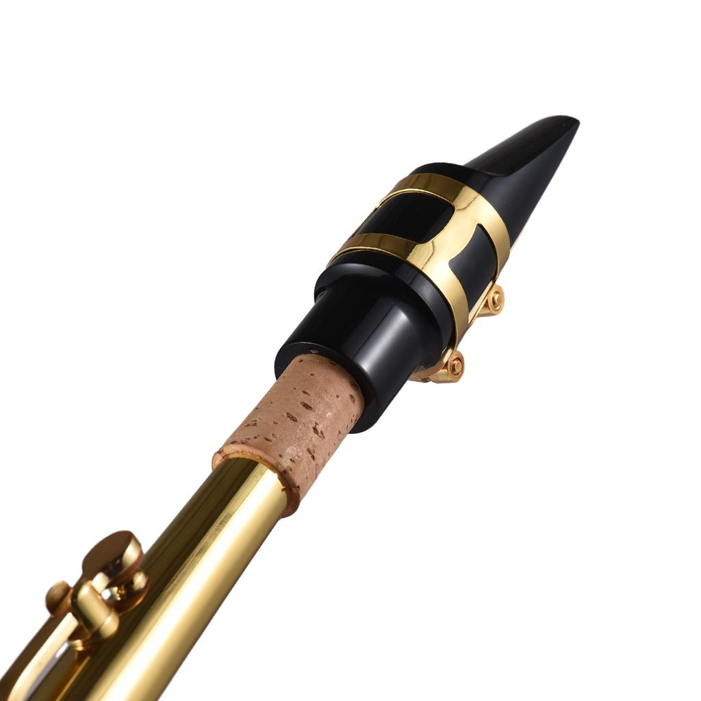 Альт-саксофон Eb, лакированный альт-саксофон, духовой инструмент с футляром для переноски, перчатки, ремни, чистка