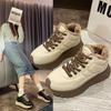 Forrest Gump Shoes Women's 2025 Winter Autumn and Winter Velvet Versatile Platform Student Non-slip Casual Sports Shoes GM6601