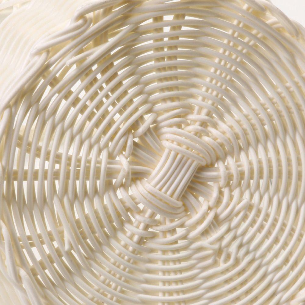 Большой контейнер для хранения фруктов Ручная работа Бамбуковая корзина для цветов Новая корзина для хранения