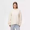 New Autumn and Winter Women's O-neck Knitted Pullover Long Sleeve Loose Top Women's Pullover Warm Sweater