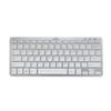 Clavier - Bluestork - BS-KB-MICRO/BT/SP - Bluetooth - QWERTY - Argent, Blanc