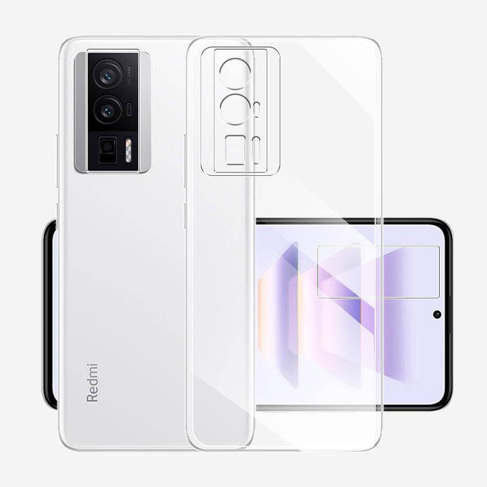 Для Redmi K60 чехол ультратонкий прозрачный силиконовый мягкий TPU чехол для телефона чехол для Redmi K60 Pro чехол для Redmi K60 K60e Fundas