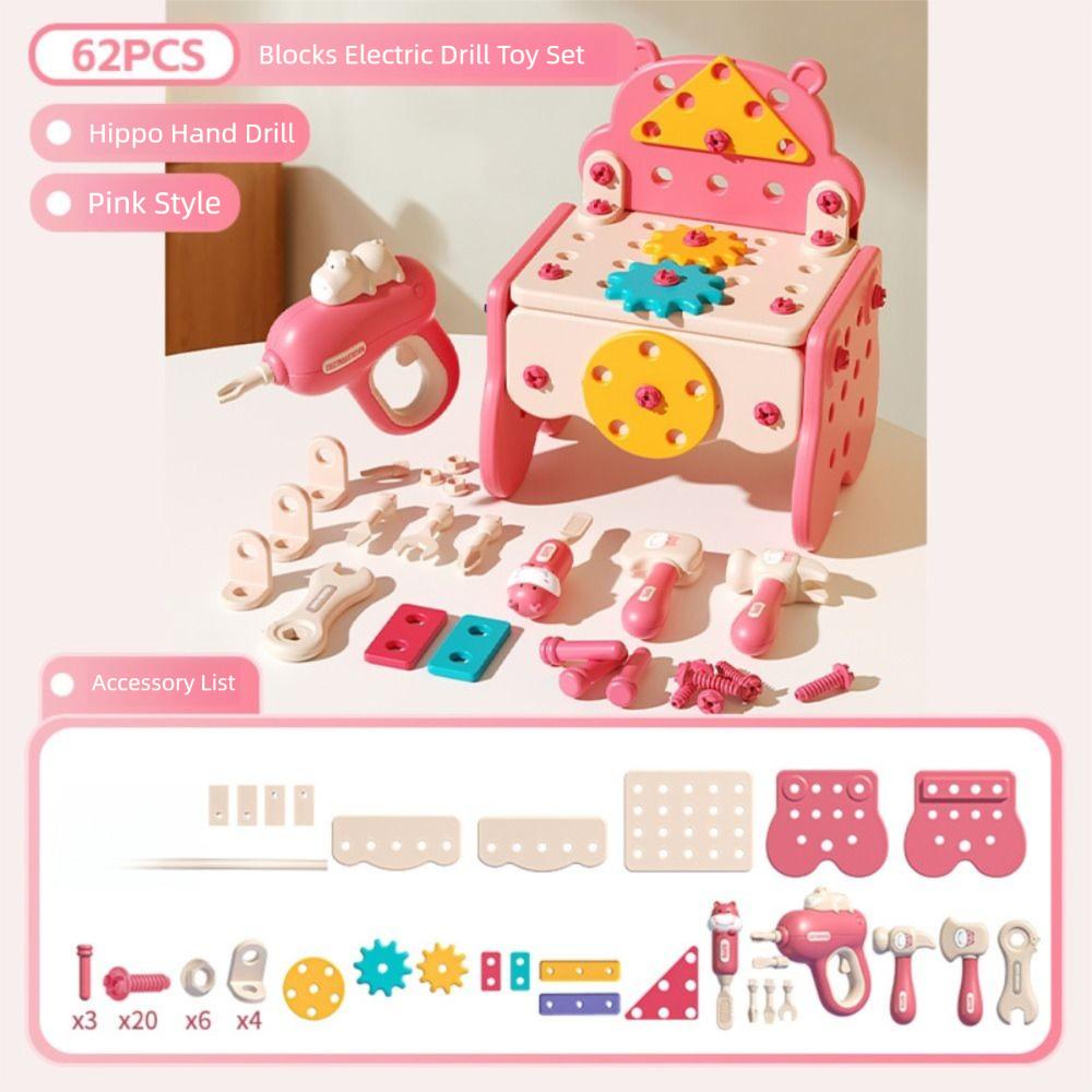 With Box Kids Tool Toys Set Plastic Educational Toy Simulation Repair Tool Toy 3 To 6 Years Old