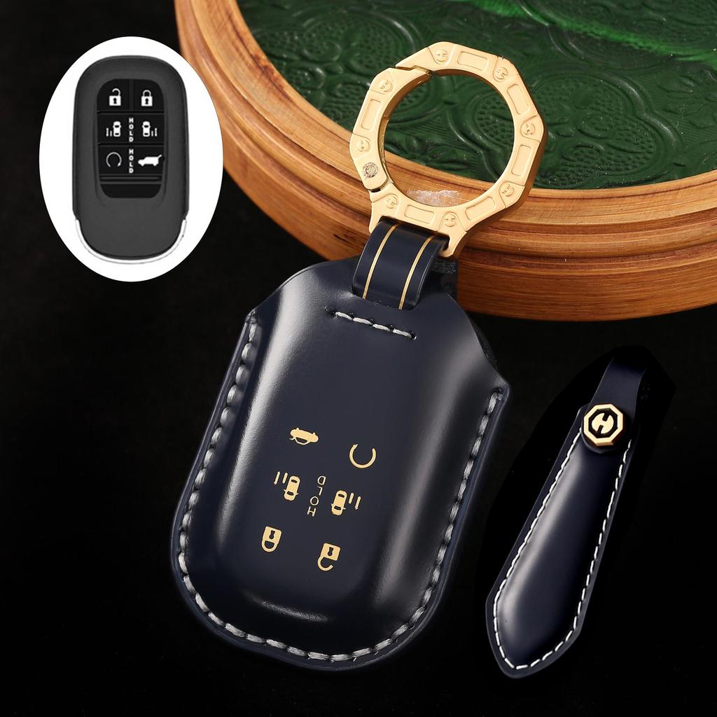 Чехол для ключа 2023 Honda CRV, Haoche, Haoying ZRV, Zhizai, HRV, Crown Road URV - мужская стильная сумка с пряжкой