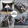 Large Bean Bag Chair Sofa Cover Lazy Seat Bag Couch Pillow Waterproof 420D Oxford Cloth Soft Tatami Living Room Outdoors