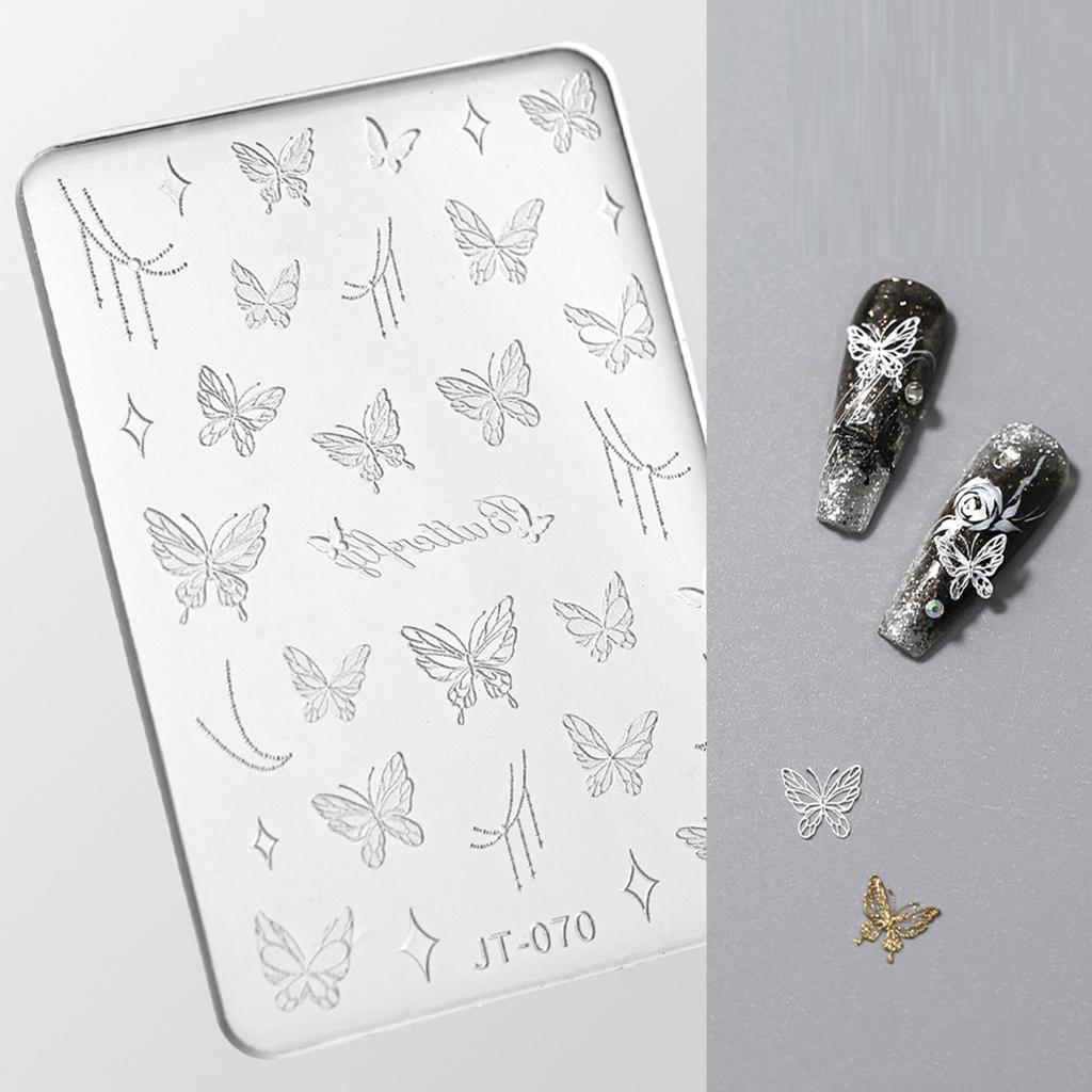 Кристаллические силиконовые формы для ногтей, формы для декора ногтей, силиконовые штампы для декора ногтей, формы для декора ногтей, инструменты для штамповки для декора ногтей