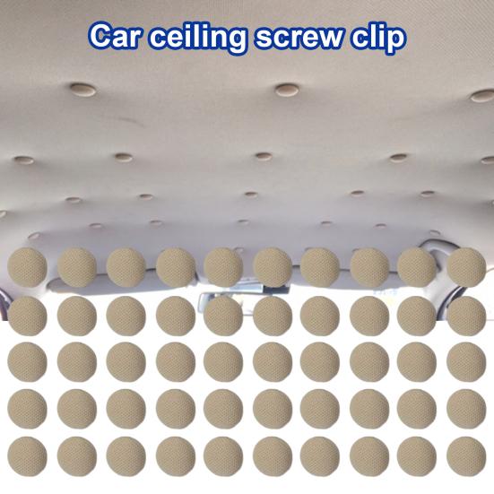 1 комплект, пряжка на крышу автомобиля, универсальная крепежная винтовая крышка, внутренняя потолочная ткань, пряжки для ремонта крыши автомобиля