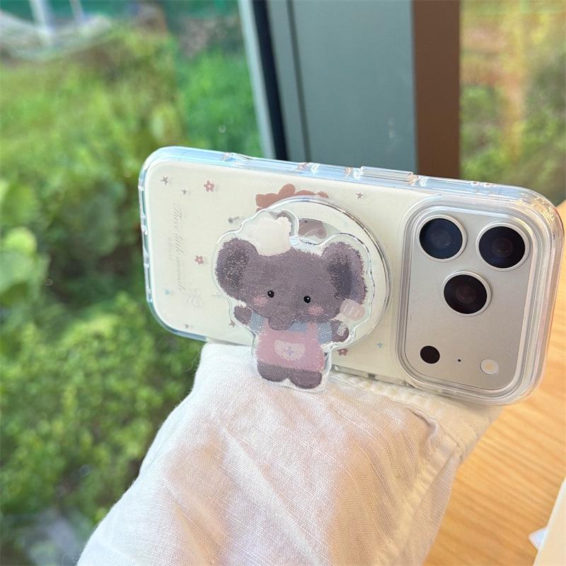 Мультяшные Цветы и Звезды Чехол для iPhone 16 Pro Max/15/14