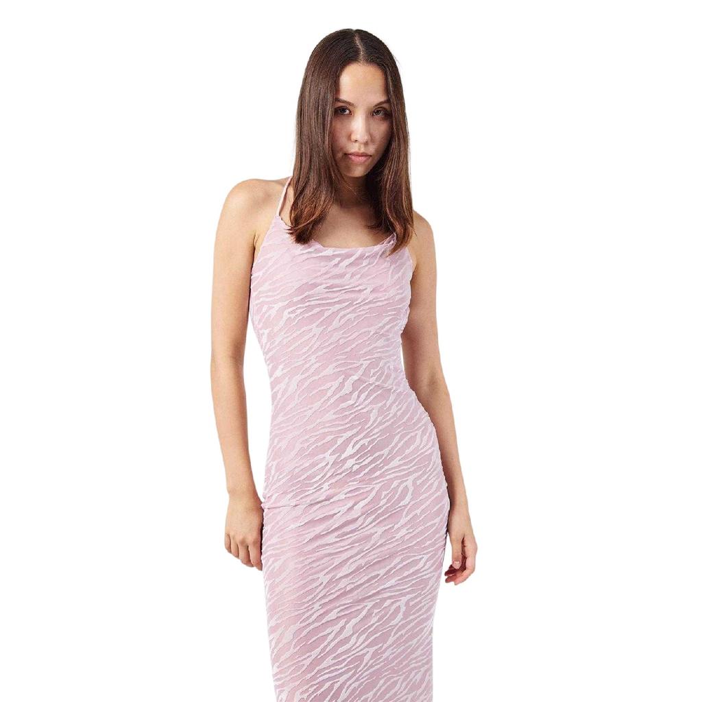 Grace Jacob Womens/Ladies Zebra Print Sleeveless Maxi Dress