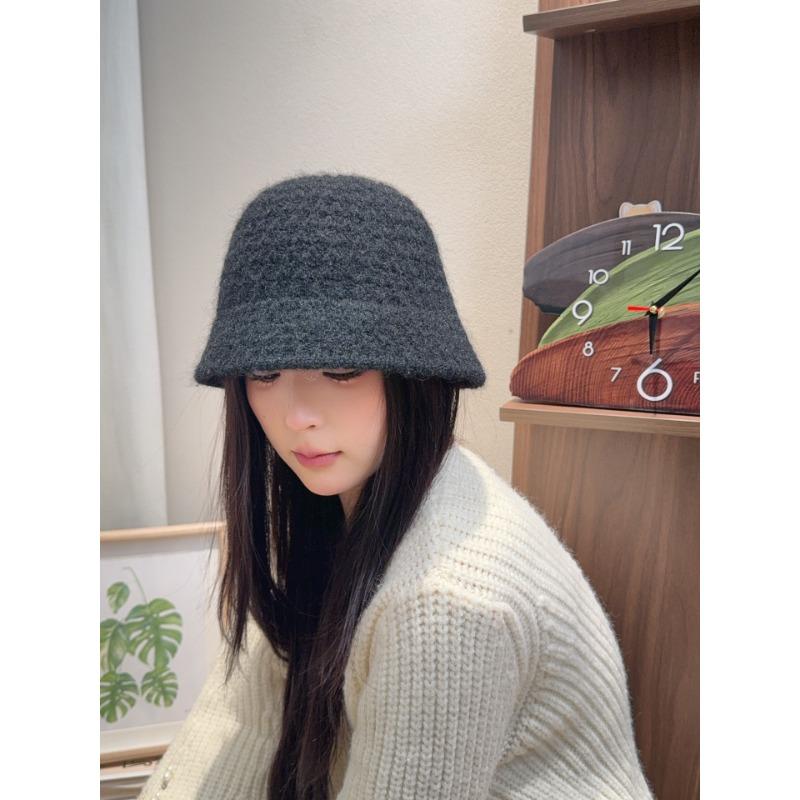 Women S Knitted Wool Blend Fisherman Hat Warm Fashionable Casual Hat