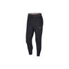 Solid Color Sports Joggers Men Bottoms Black 832173-010