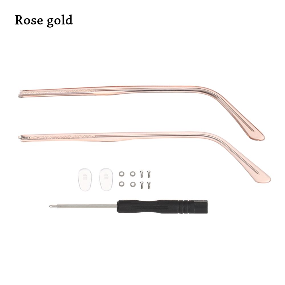 1 пара металлических универсальных инструментов для ремонта очков, аксессуаров для очков, сменных ножек, оправы для очков