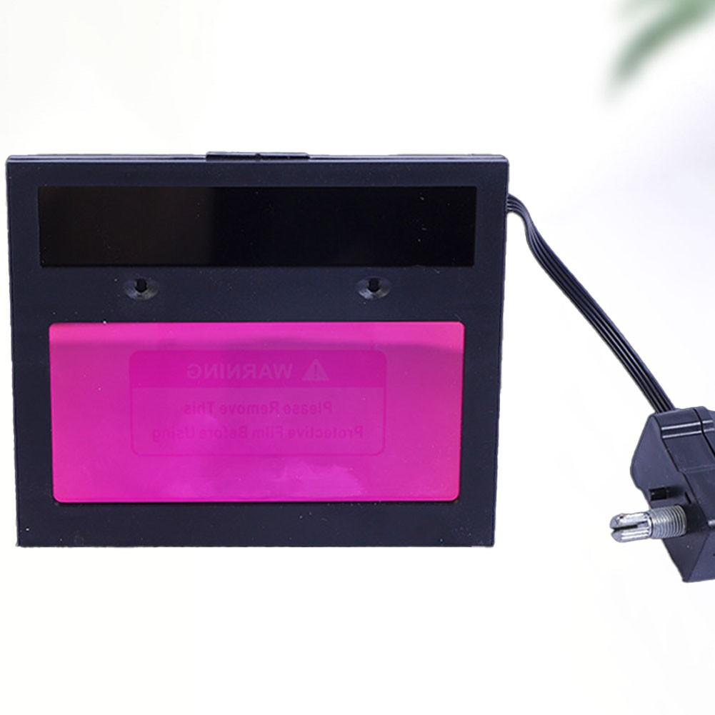 110 * 90 мм Объектив сварочного шлема Высокочувствительная солнечная панель