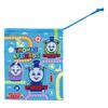 Thomas the Tank Engine Lunch Bag, CP-1 Blue, Made In Japan, 15.5 X 19cm, Bottom: 15.5 X 8cm