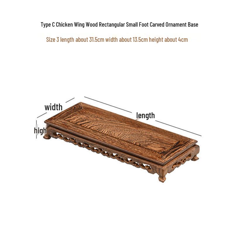 Венге и палисандр основа из массива дерева для поделок: Ваза, Кашпо из камня, Бонсай, Статуэтка Будды, Подставка для чайника