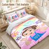 ms rachel Bedding Set, 1 Duvet Cover & 2 Pillowcases Soft Comfortable Bedroom Home Textile Decor