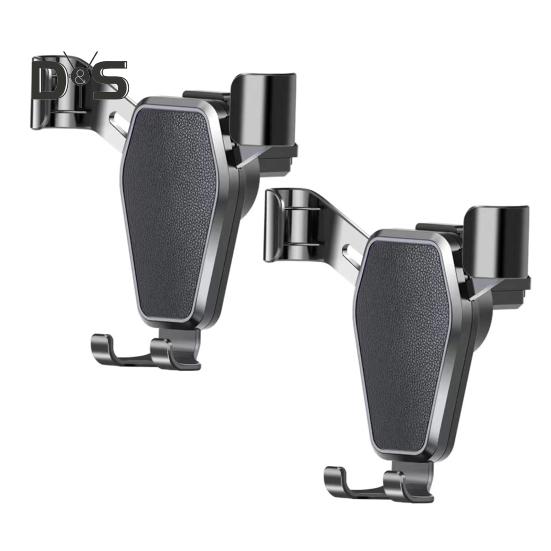 Car Phone Holder with Automatic Locking Arm Slot Air Vent Mount Stand for 4-7 Inch Smartphones Dashboard Cradle for All Smartphones