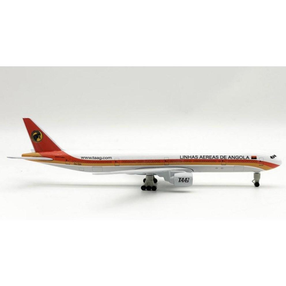 Литой Модель Самолета 20 см, Boeing 777 Издание Angola Airlines, 1 шт.