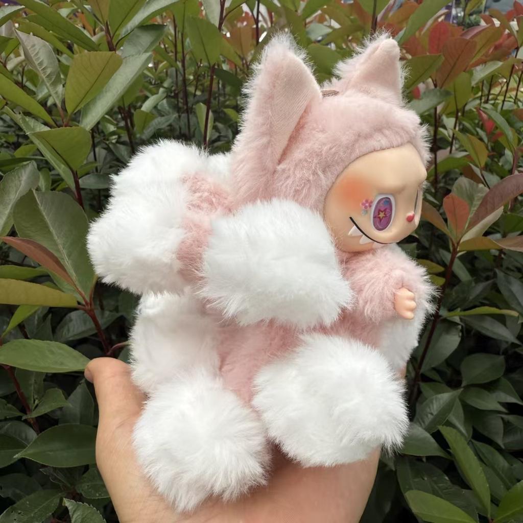 Девятихвостая лиса Лабубу Блайнд Бокс и Плюшевая игрушка Зимомо: Слияние мифологии и уличного искусства