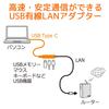 Адаптер USB Gigabit LAN от Ratoc Systems с USB-хабом Type-C RS-UCLAN-H3A